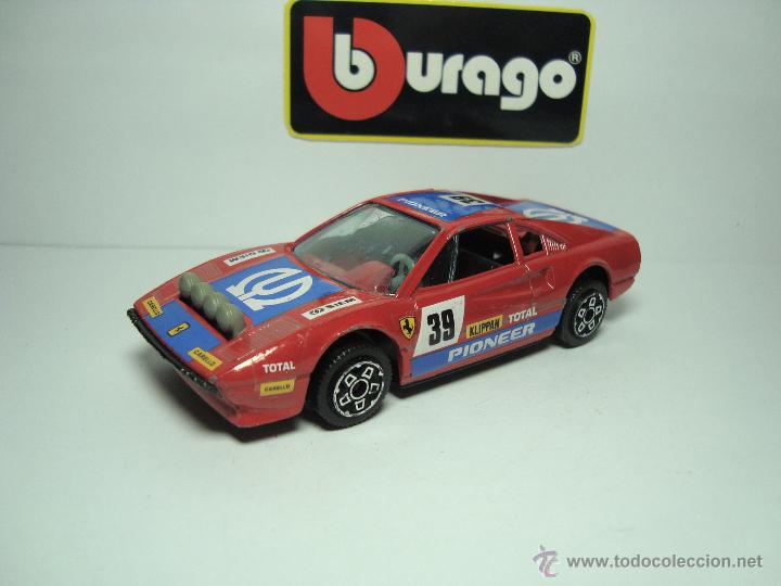 Coches a escala: FERRARI 308 GTB DE BURAGO BBURAGO 1,43.1&ordf; SERIE CON DEFECTO