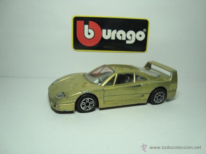 Coches a escala: FERRARI F40 DE BBURAGO BURAGO 1,43