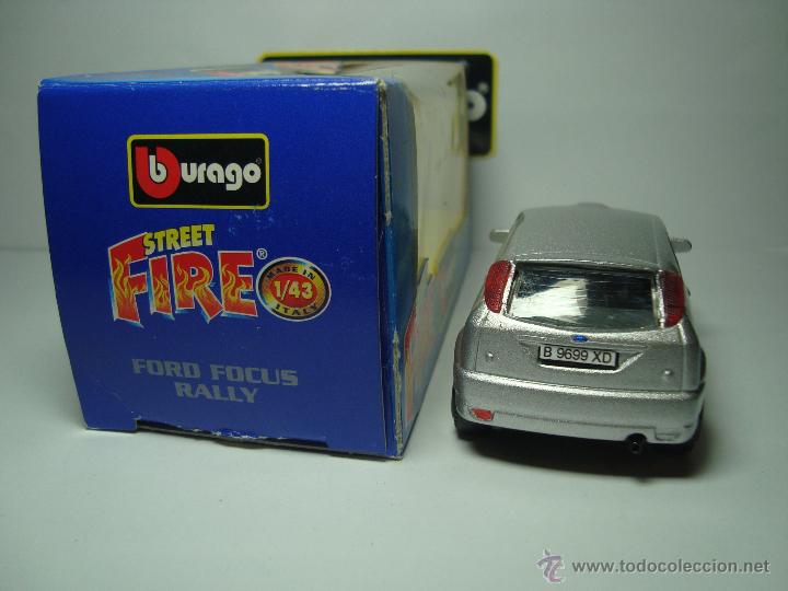 ford focus rally de bburago burago 1,43 nuevo e - Comprar Coches a