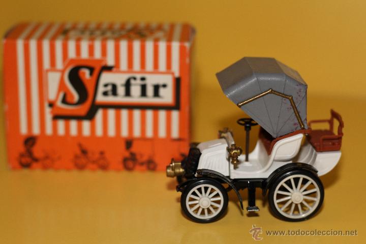 Voitures &agrave; l'&eacute;chelle: COCHE SAFIR EN CAJA - FIAT 1901  8 HP- 1/43 -A&Ntilde;OS 60 - MADE IN FRANCE