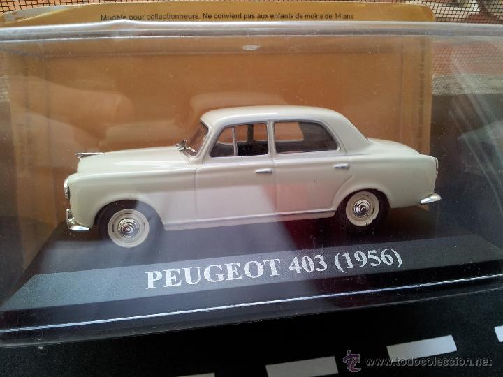 Coches a escala: PEUGETO 403 , 1956,  CREMA,  IXO-ALTAYA,   1/43,  NUEVO