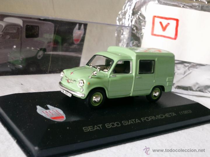 Coches a escala: Seat 600 Siata Formicheta 1/43 Altaya