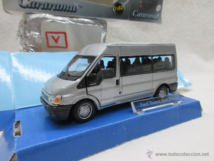 Voitures &agrave; l'&eacute;chelle: Ford Transit mini bus , 1/43 Cararama