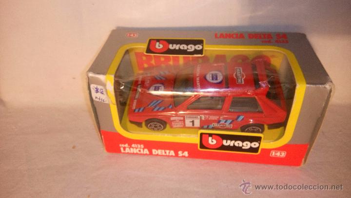 Auto in scala: COCHE BBURAGO METAL EN SU CAJA 1:43 DESCATALOGADO A&Ntilde;OS 80