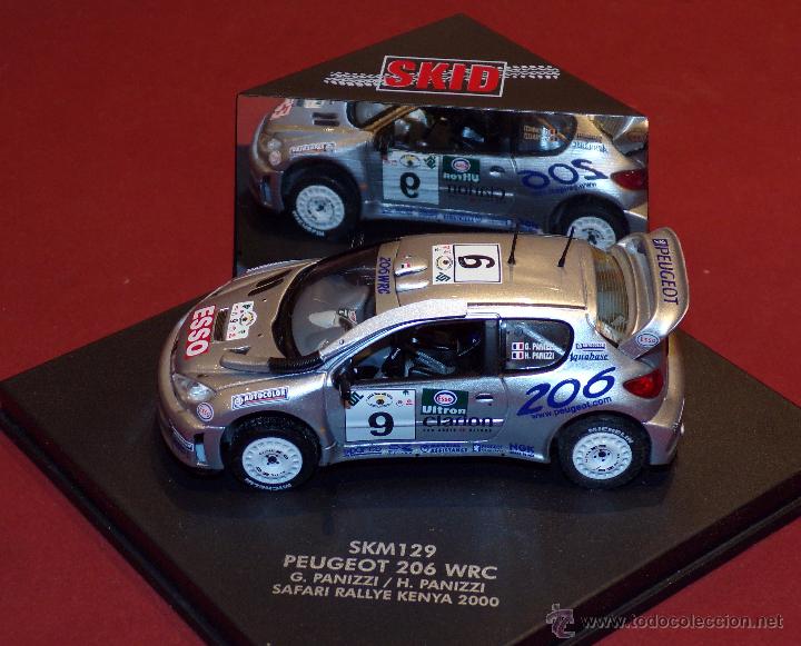 Vitesse 1/43 PEUGEOT 206 – Rallye 2000 N° SKM129 – Gilles Panizzi – Neuve