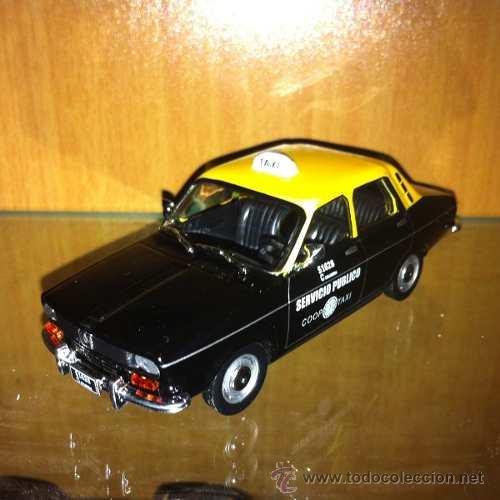 Coches a escala: Modelo taxis del mundo Renault 12 Bogot&aacute;. maisto. escala 1/39