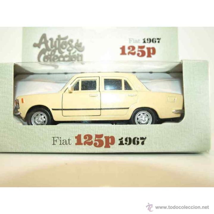 Coches a escala: Modelo Fiat 125p 1967. maisto. escala 1/39.