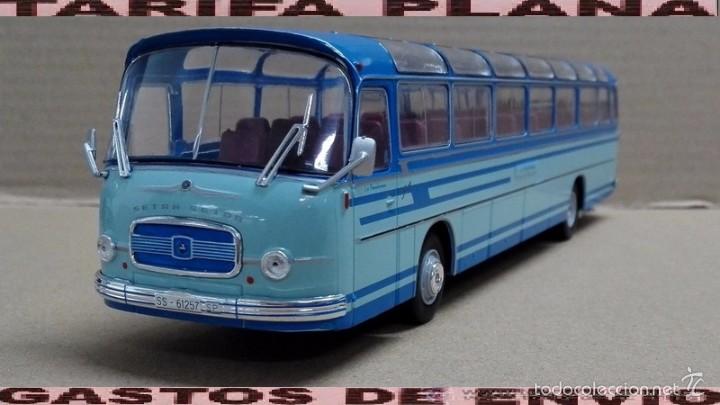 1/43 Setra Seida 14 1966 スペイン バス ミニカー-