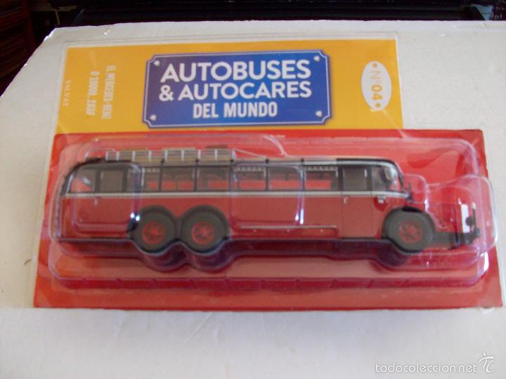 Coches a escala: SALVAT/ Autobuses y Autocares del Mundo, entrega n&ordm; 4 MERCEDES-BENZ 010000 /escala 1:43 /Sin abrir