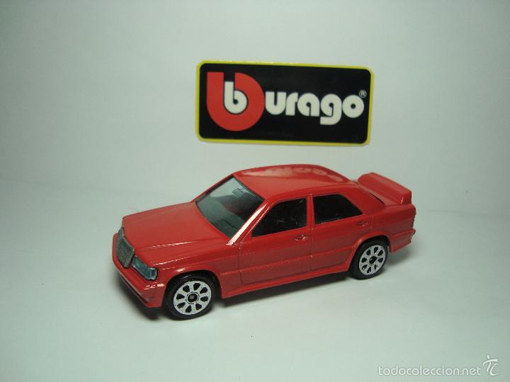 Coches a escala: MERCEDES BENZ 190 E DE BBURAGO BURAGO 1,43 MUY BUENO