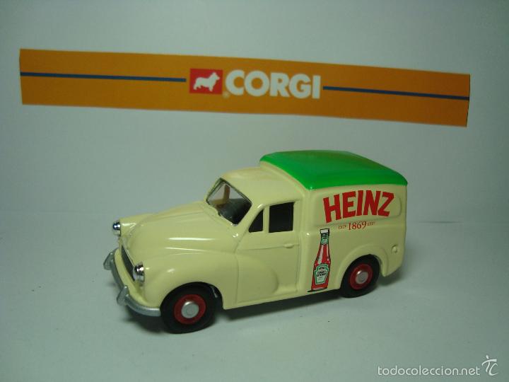 Auto in scala: FURGONETA MORRIS MINOR 1000 HEINZ DE CORGI TOYS LLEDO ESCALA 1,43 NUEVO EN SU CAJA DE CARTON