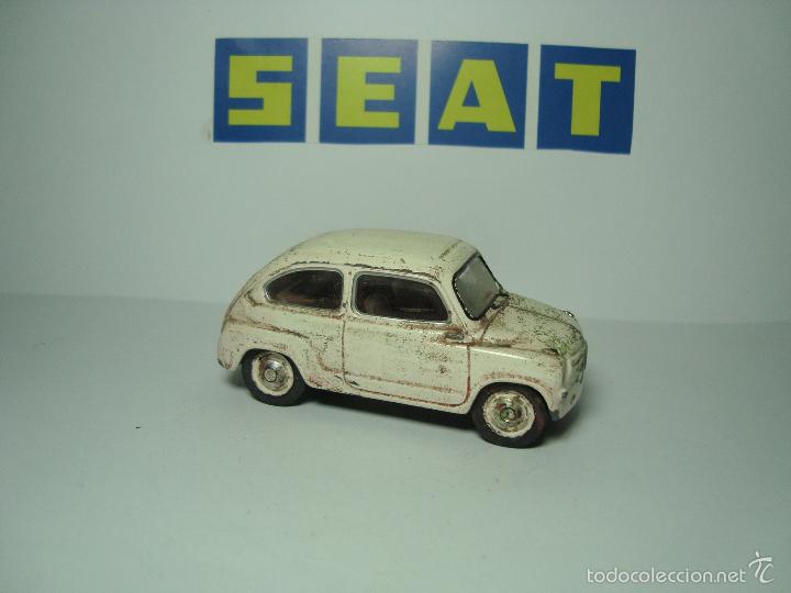 Carros em escala: SEAT 600 IXO ALTAYA 1,43 EFECTO ABANDONADO
