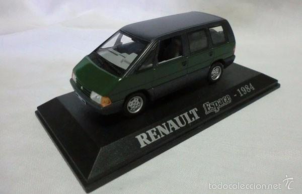 Auto in scala: COCHE A ESCALA RENAULT ESPACE 1984 , CON SU FUNDA