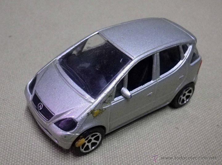 Coches a escala: COCHE METALICO, MERCEDES BENZ CLASE A, FABRICADO POR GUISVAL, ESCALA 1:43