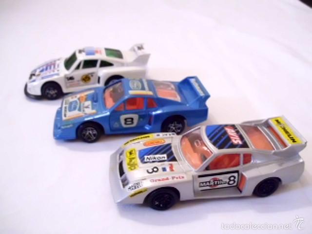 Carros em escala: LOTE DE TRES COCHES ESCALA 1:43 - A&Ntilde;OS 1986 . 1987