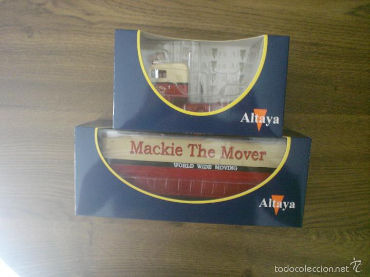 Auto in scala: KENWORTH BULLNOSE USA (1950) CON REMOLQUE MACKIE THE MOVER IXO ALTAYA 1/43