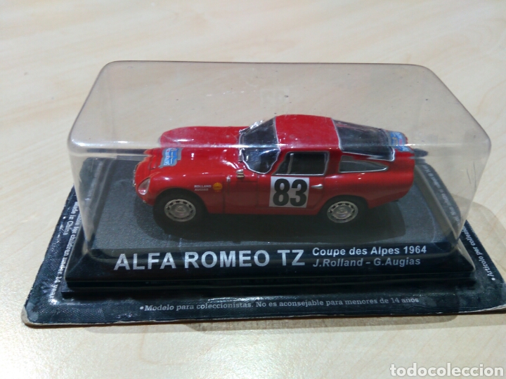 Carros em escala: Alfa Romeo TZ 1964