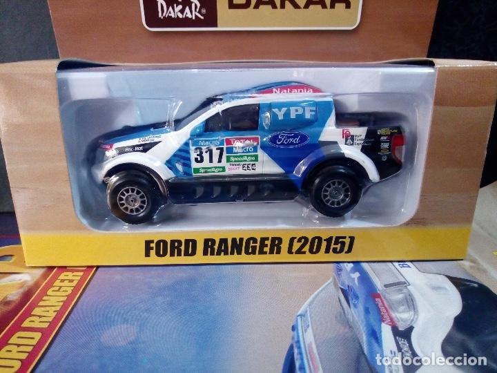 Carros em escala: CAMIONETA FORD RANGER 2015 MONZA  ESCALA 1/43  COLECCION DAKAR DE COLOMBIA