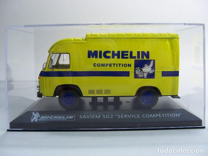 Coches a escala: saviem sg2 service competition michelin altaya 1/43