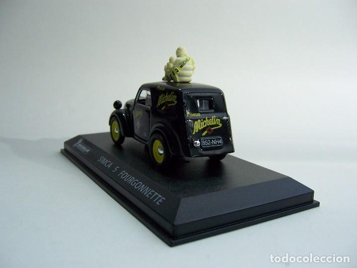 Coches a escala: simca 5 fourgonnette michelin altaya 1/43 - Foto 3
