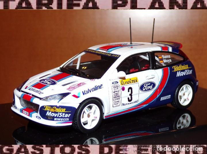 2001 FORD FOCUS Wrc Rallye De Monte Carlo 1/43 Carlos Sainz £20.54
