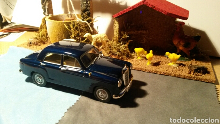 Voitures &agrave; l'&eacute;chelle: MERCEDES 180 D (1957) NUESTROS QUERIDOS COCHES