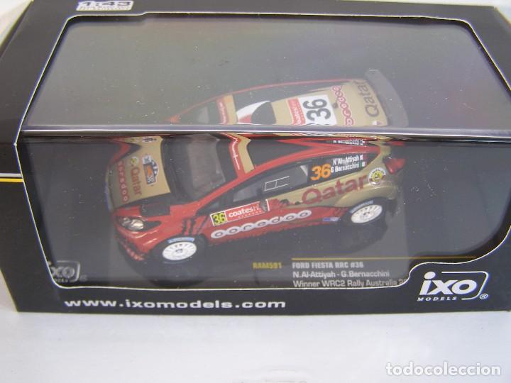 Auto in scala: FORD FIESTA  RRC N36 WINNER RALLY AUSTRALIA 2014 IXO RAM 591 PILOTO AL-ATTIYAH ESCALA 1/43
