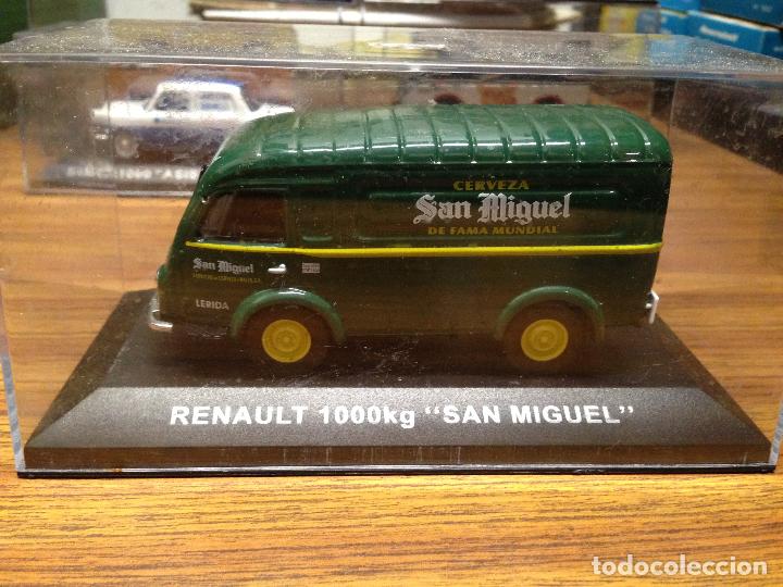 Coches a escala: COCHE FURGONETA ESCALA 1:43 ALTAYA RENAULT 1000KG SAN MIGUEL. EN CAJA ORIGINAL