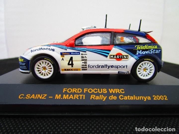 Auto in scala: FORD FOCUS WRC - C. Sainz - M. Marti - Rally de Catalunya 2002