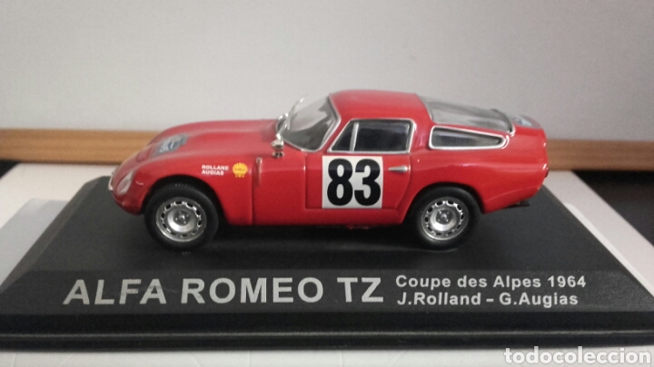 Auto in scala: COCHE ESCALA 1:43 ALFA ROMEO TZ ROLLAND COUPE DES ALPES 1964