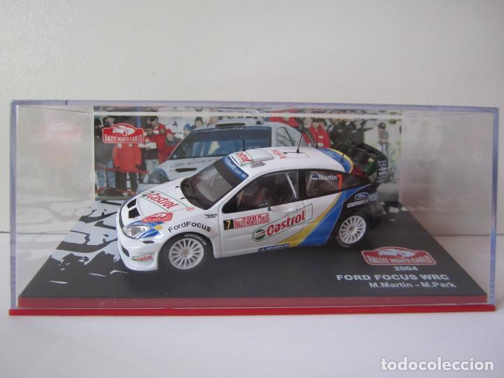 Voiture Miniature Ford Focus WRC 2004 Monte Carlo - échelle 1/43 - Altaya - Neuf