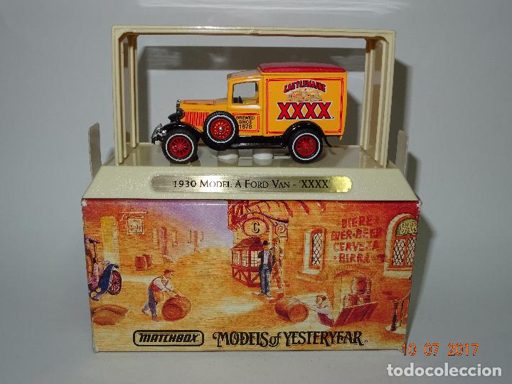 Coches a escala: FORD A VAN 1930 Serie *GRANDES CERVEZAS DEL MUNDO* con XXXX de MATCHBOX del A&ntilde;o 1993 - a Estrenar