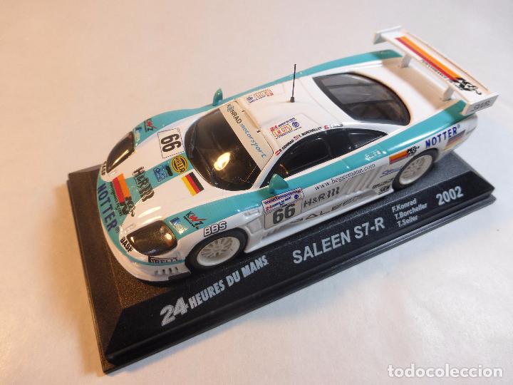 Auto in scala: SALEEN S7-R 2002 ALTAYA-COCHES 24 HEURES DU MANS-BLISTER ORIGINAL.PILOTOS:Konrad, Borcheller, Seiler