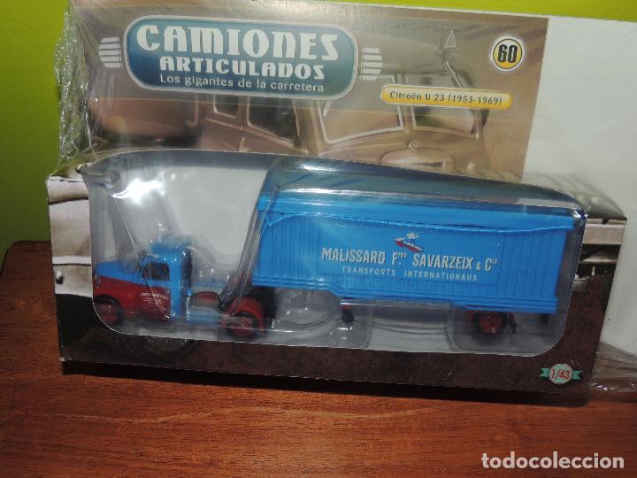 Coches a escala: CAMION ARTICULADO CITROEN U 23 (1953/1969 )