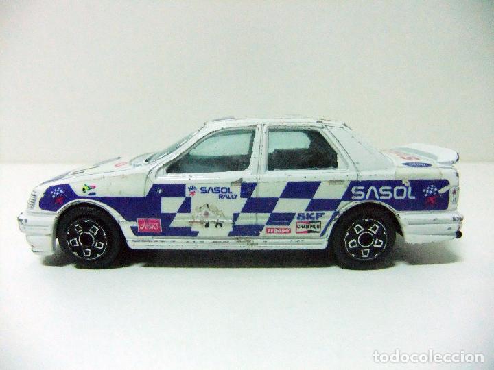 Model Cars: FORD SIERRA SASOL RALLY - BURAGO BBURAGO ESCALA 1:43 - COCHE DEPORTIVO MINIATURA AUTOM&Oacute;VIL