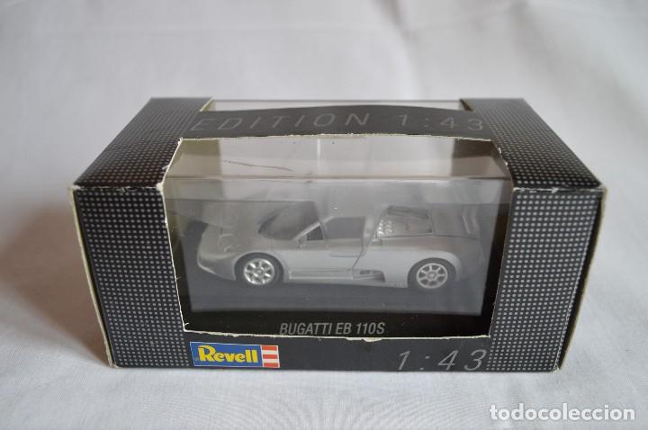 BUGATTI EB 110 S Miniature 1:43 Revell - Argent Métallisé - Modèle De 1992