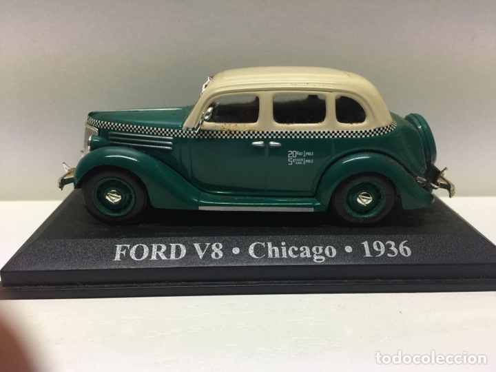 TAXI FORD V8-CHICAGO 1936 SCALA 1\43 