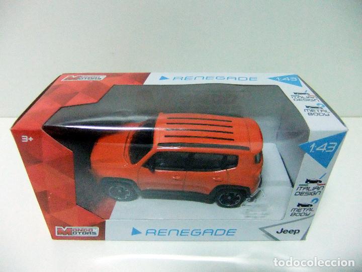 Modèle Jeep Renegade 1:43 Mondo Motors - Métal Et Plastique, Neuf