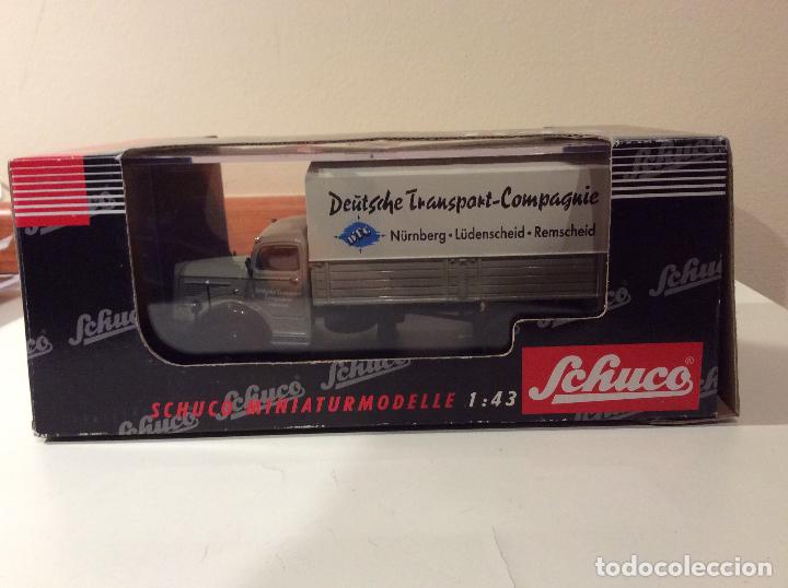 MERCEDES-BENZ L6600 1950 "Bundeswehr" Planen-LKW Schuco 1/43 EUR 45,00