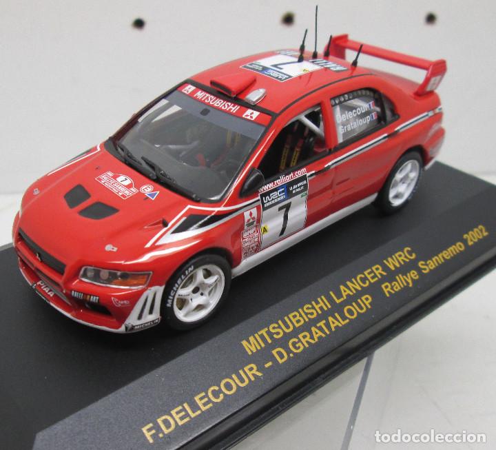 1:43 decal Racing43:Mitsubischi Lancer WRC-Rally Sanremo 2002 