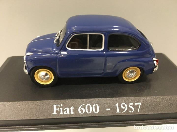 Voitures &agrave; l'&eacute;chelle: COCHE FIAT 600- 1957. ESCALA 1/43