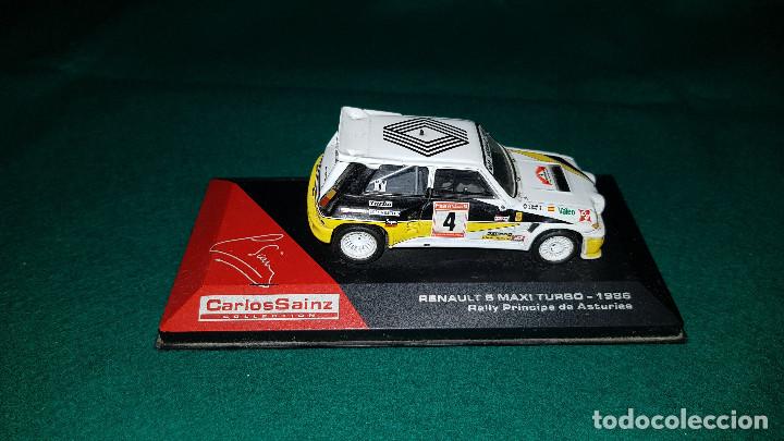 Coches a escala: RENAULT 5 MAXI TURBO (1986) CARLOS SAINZ