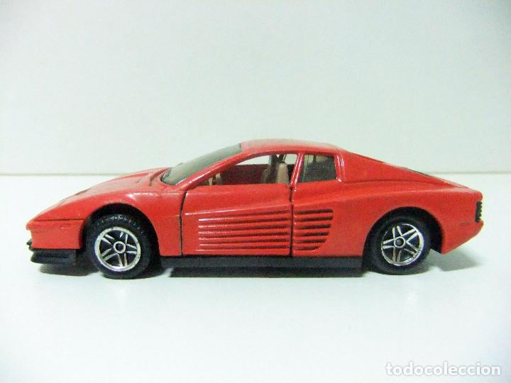 Coches a escala: FERRARI TESTAROSSA - GUISVAL ESCALA 1:43 - JUGUETE COCHE MINIATURA DEPORTIVO ITALIA