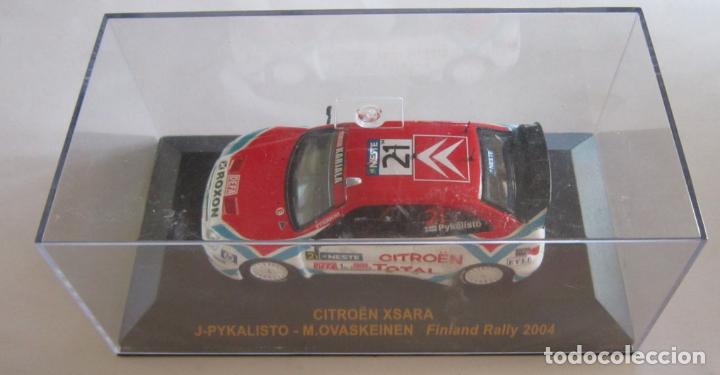 Coches a escala: COCHE CITROEN XSARA FINLAND RALLY 2004, J. PYKALISTO - M. OVASKEINEN, EN CAJA. CC