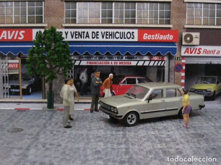 Model Cars: Diorama 1/43 AVIS, (m&oacute;dulo en calle 8)