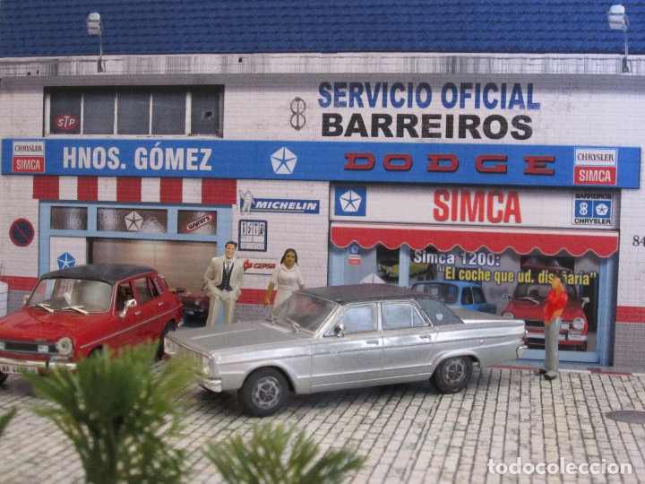 Auto in scala: Diorama Simca Dodge 1/43