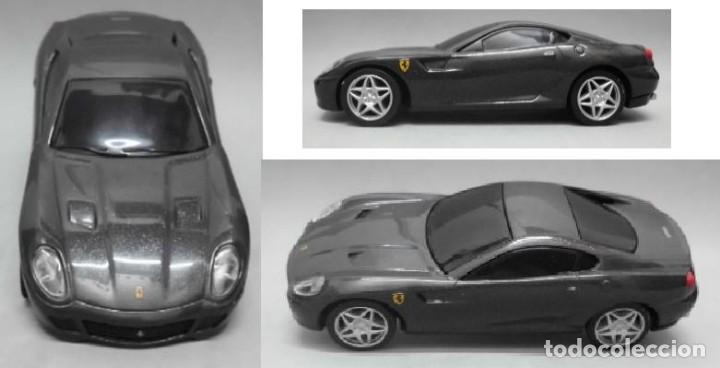 Auto in scala: COCHE FERRARI 599 GTB FIORANO, PLASTICO EN MINIATURA ESCALA 1:38 - MINICOCHE-83