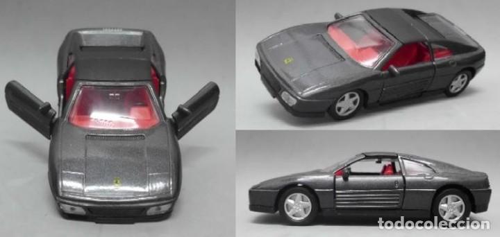 Auto in scala: COCHE FERRARI 348 TS DE PLASTICO EN MINIATURA ESCALA 1:38 - MINICOCHE-88