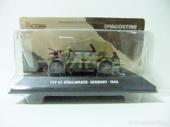 Coches a escala: TYP 82 KUBELWAGEN - GERMANY 1944 - DEAGOSTINI VICTORIA ESCALA 1:43 VEH&Iacute;CULO MILITAR ALEMANIA ALEM&Aacute;N