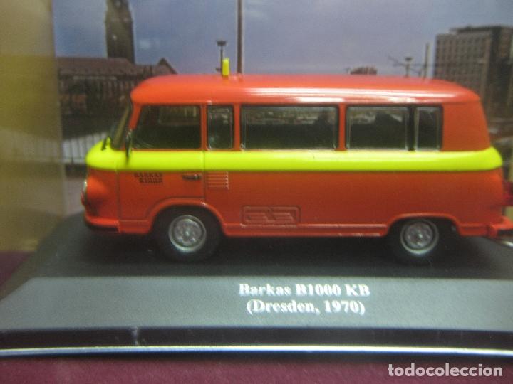 Carros em escala: TAXI BARKAS B1000 KB (DRESDEN, 1970). ESCALA 1: 43. EN CAJA. ALTAYA.